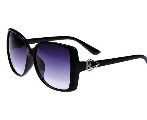 Luxury Star Style Oversize Oval Sunglasses