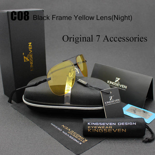 Aluminum Polarized Aviator Sunglasses For Men