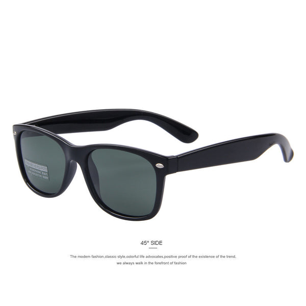 Classic Men Retro Rivet Polarized Sunglasses